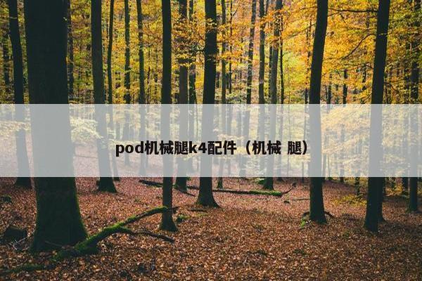 pod机械腿k4配件（机械 腿）