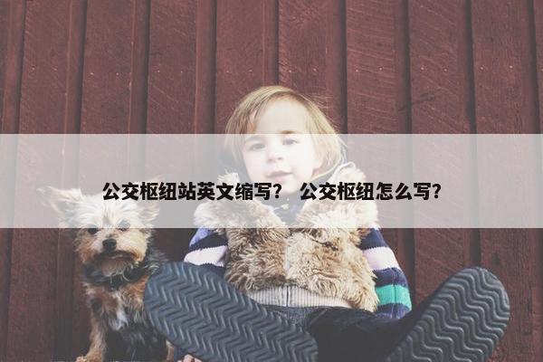 公交枢纽站英文缩写？ 公交枢纽怎么写？