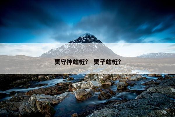 莫守神站桩？ 莫子站桩？