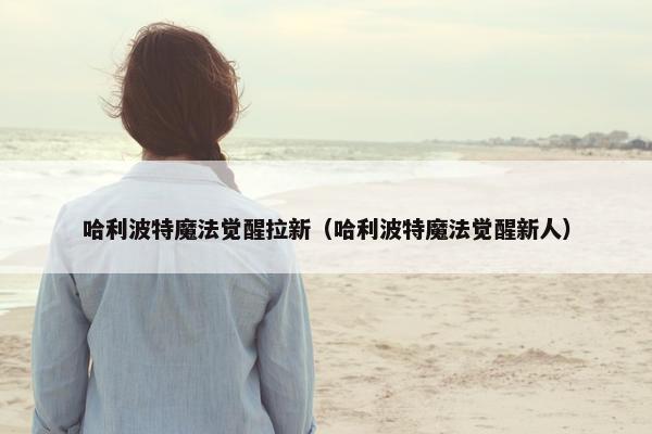 哈利波特魔法觉醒拉新（哈利波特魔法觉醒新人）