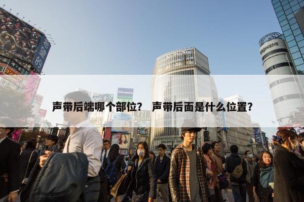 声带后端哪个部位？ 声带后面是什么位置？