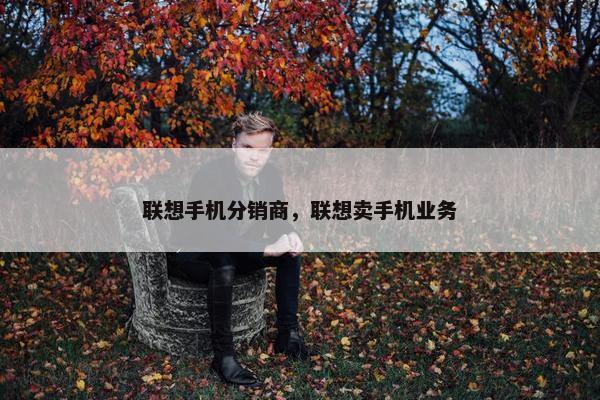 联想手机分销商，联想卖手机业务