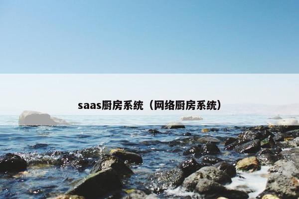 saas厨房系统（网络厨房系统）