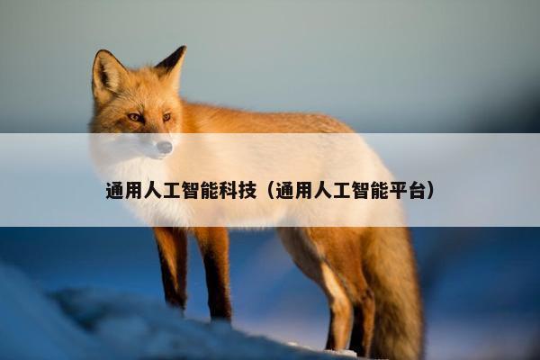 通用人工智能科技（通用人工智能平台）