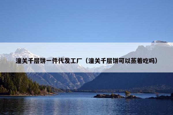 潼关千层饼一件代发工厂（潼关千层饼可以蒸着吃吗）