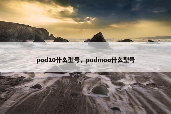 pod10什么型号，podmoo什么型号