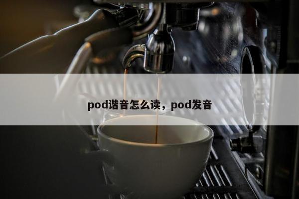 pod谐音怎么读，pod发音