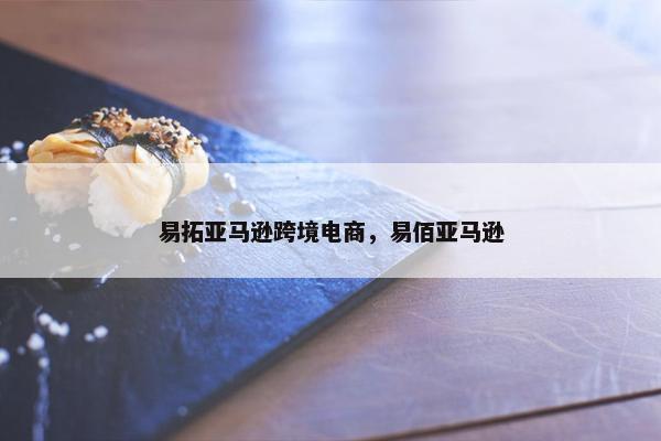 易拓亚马逊跨境电商，易佰亚马逊