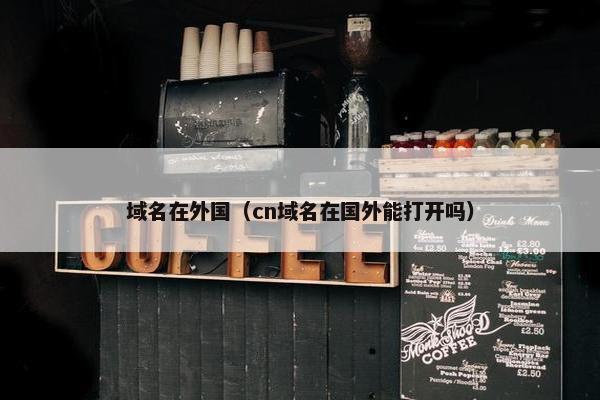 域名在外国（cn域名在国外能打开吗）