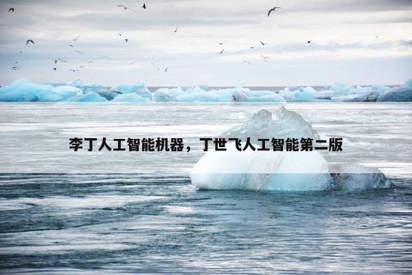 李丁人工智能机器，丁世飞人工智能第二版