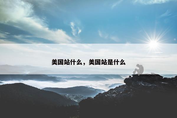 美国站什么，美国站是什么