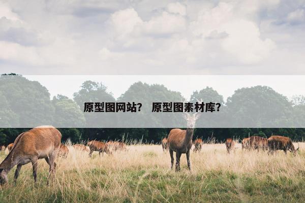 原型图网站？ 原型图素材库？