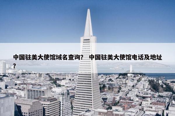 中国驻美大使馆域名查询？ 中国驻美大使馆电话及地址？