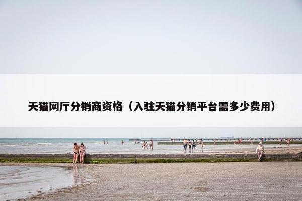 天猫网厅分销商资格（入驻天猫分销平台需多少费用）