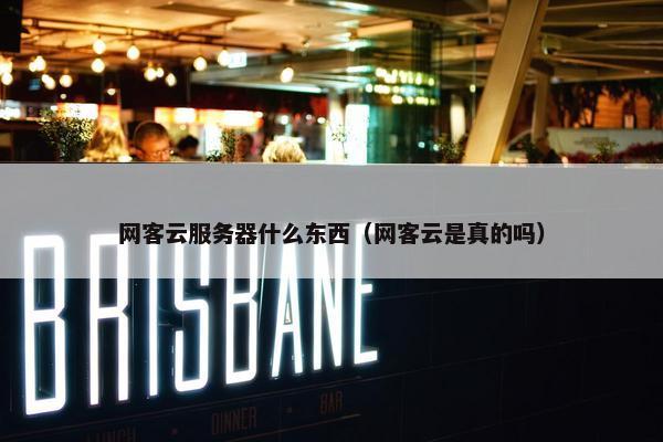 网客云服务器什么东西（网客云是真的吗）
