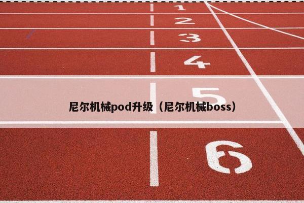 尼尔机械pod升级（尼尔机械boss）