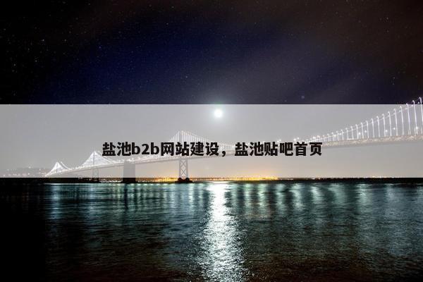 盐池b2b网站建设，盐池贴吧首页