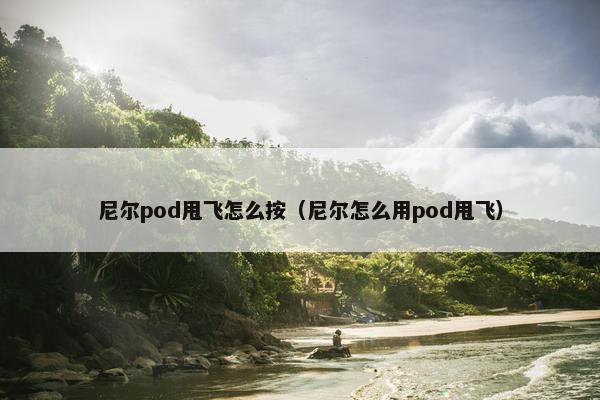 尼尔pod甩飞怎么按（尼尔怎么用pod甩飞）