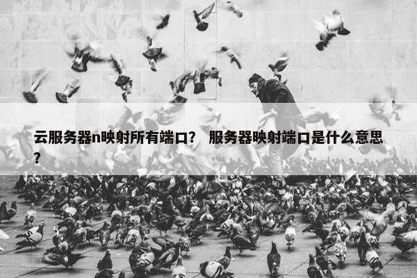 云服务器n映射所有端口？ 服务器映射端口是什么意思？