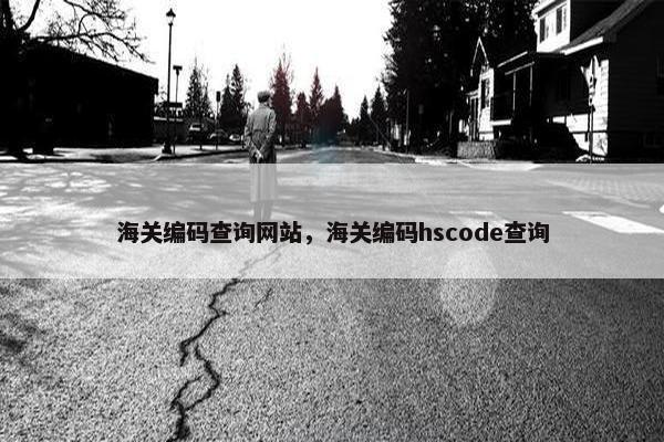 海关编码查询网站，海关编码hscode查询