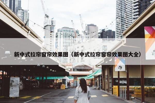 新中式拉帘窗帘效果图（新中式拉帘窗帘效果图大全）