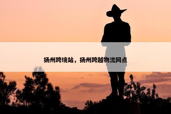 扬州跨境站，扬州跨越物流网点