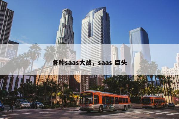 各种saas大战，saas 巨头