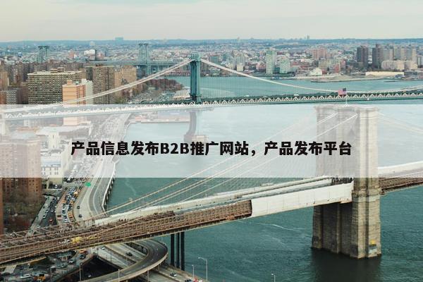 产品信息发布B2B推广网站，产品发布平台