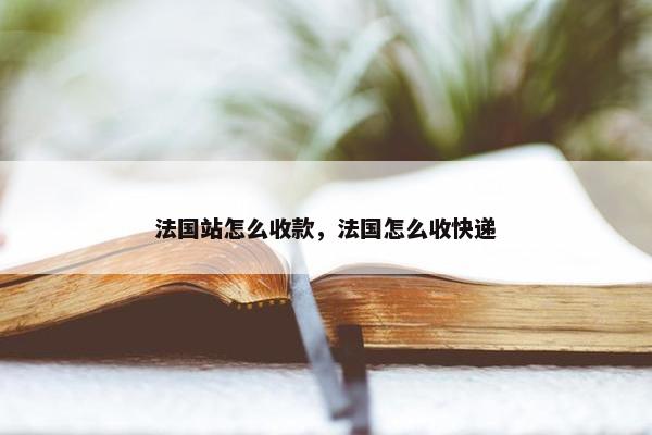 法国站怎么收款，法国怎么收快递