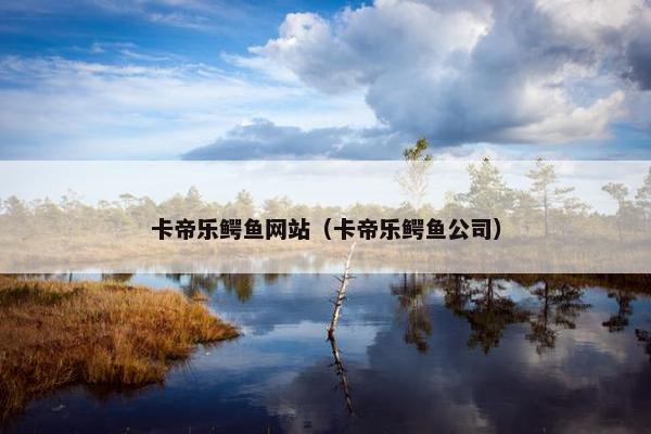 卡帝乐鳄鱼网站（卡帝乐鳄鱼公司）