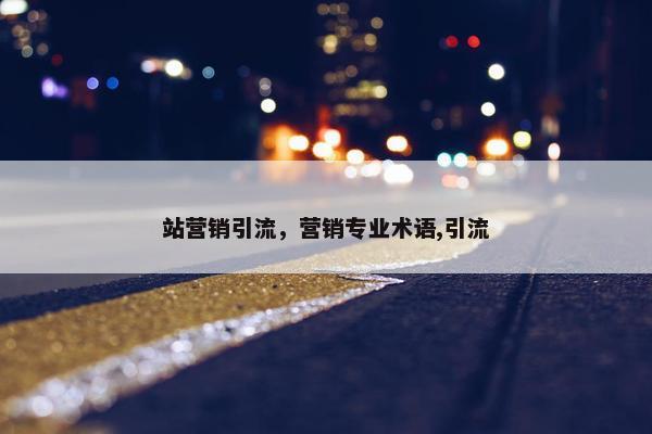 站营销引流，营销专业术语,引流
