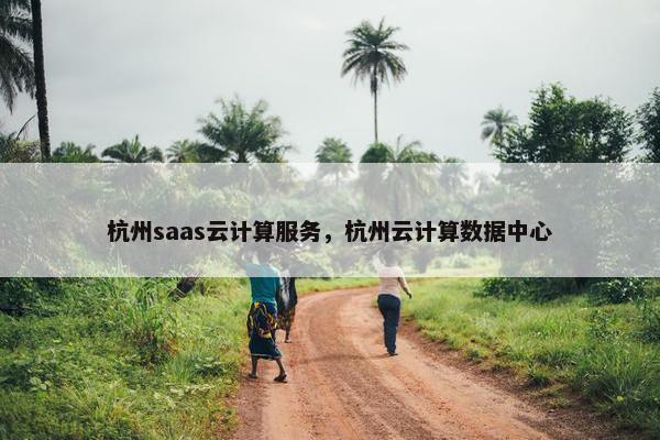 杭州saas云计算服务，杭州云计算数据中心