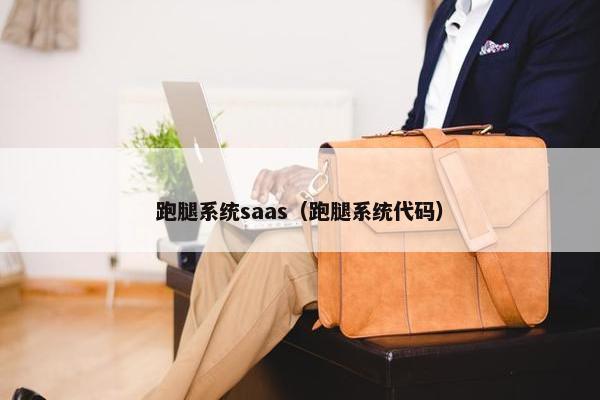 跑腿系统saas（跑腿系统代码）