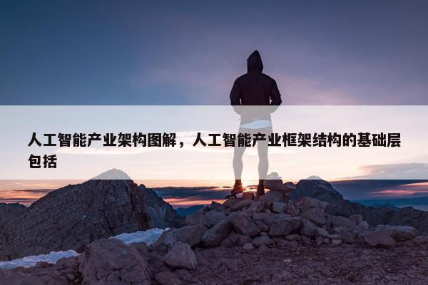 人工智能产业架构图解，人工智能产业框架结构的基础层包括