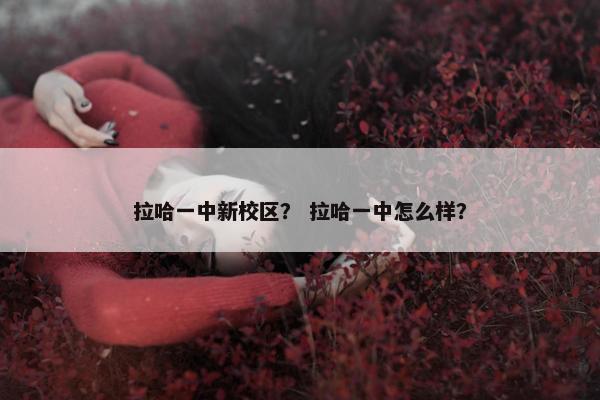 拉哈一中新校区？ 拉哈一中怎么样？