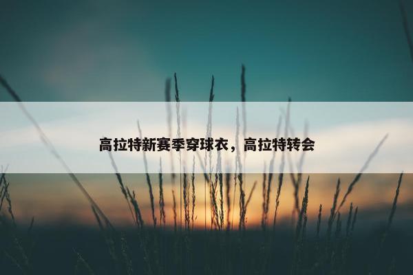 高拉特新赛季穿球衣，高拉特转会