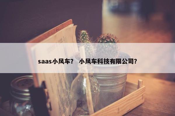 saas小风车？ 小风车科技有限公司？