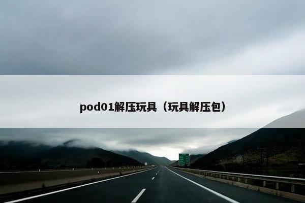 pod01解压玩具（玩具解压包）