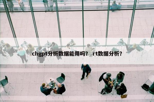 chgpt分析数据能用吗？ rt数据分析？