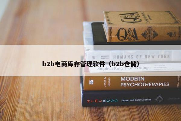 b2b电商库存管理软件（b2b仓储）