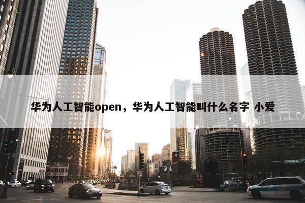 华为人工智能open，华为人工智能叫什么名字 小爱