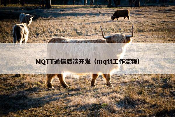 MQTT通信后端开发（mqtt工作流程）