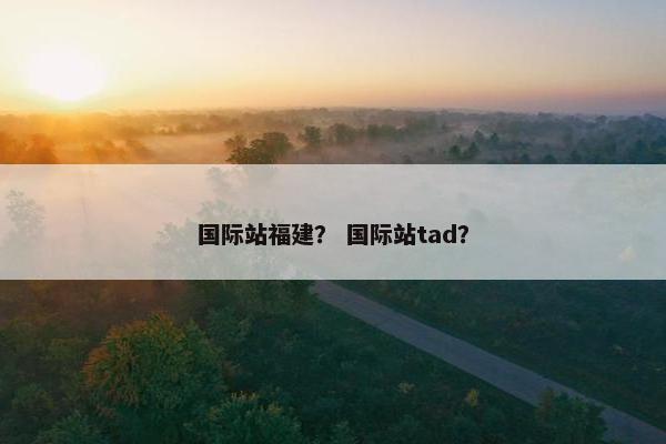 国际站福建？ 国际站tad？