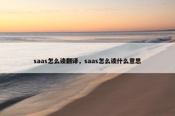 saas怎么读翻译，saas怎么读什么意思