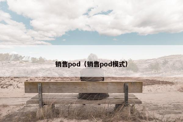 销售pod（销售pod模式）