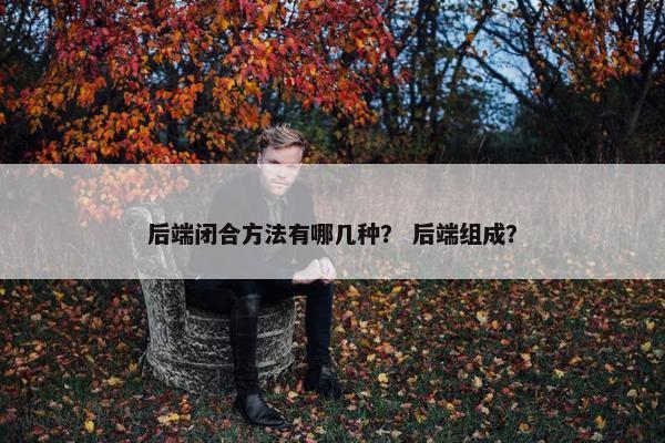 后端闭合方法有哪几种？ 后端组成？