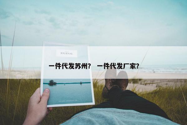 一件代发苏州? 一件代发厂家?