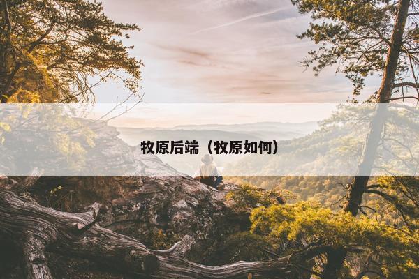 牧原后端(牧原如何) 牧原后端(牧原如何)