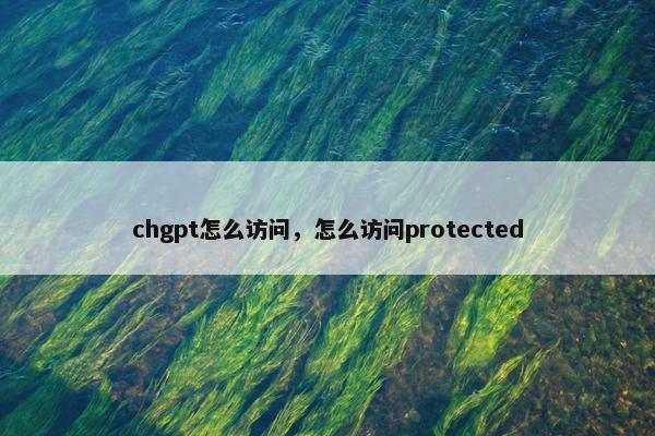 chgpt怎么访问，怎么访问protected
