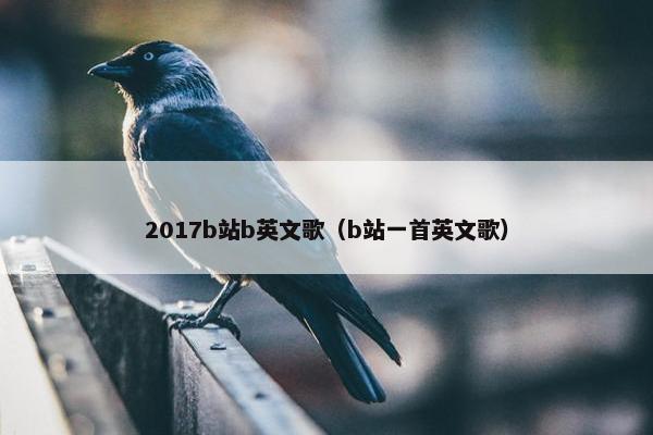 2017b站b英文歌（b站一首英文歌）